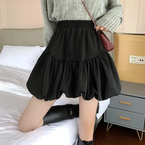 シンプルバルーンスカート